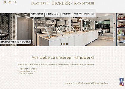 Screen Bäckerei Eichler