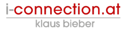 Logo i-connection.at Klaus Bieber